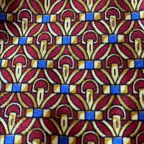 Hugo Boss Yellow and Red Tie - Picture 5 of 6